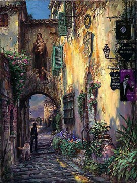 Other Urban Cityscapes Painting - Toward Serenity cityscape modern city scenes